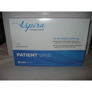 Aspira Drainage Systems 1 Box of 5 Dressing Kits BRAND NEW